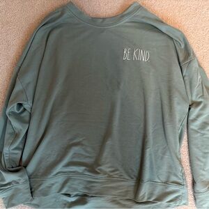 Rae Dunn Sage Green Top